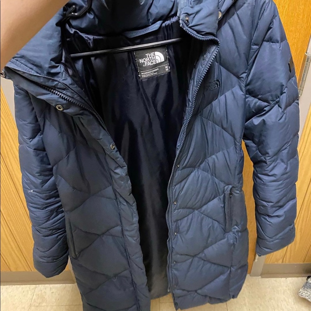 Long north face coat